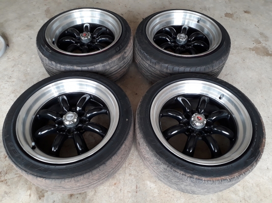 แม็กกล้วยขอบ16 4รู100-114 ใส่เก๋งได้ทุกรุ่น