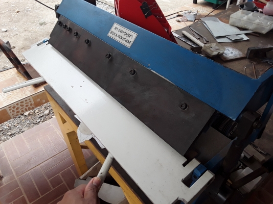 เเท่นพับ เหล็กเเผ่น 1 มิล เเบบมือโยก