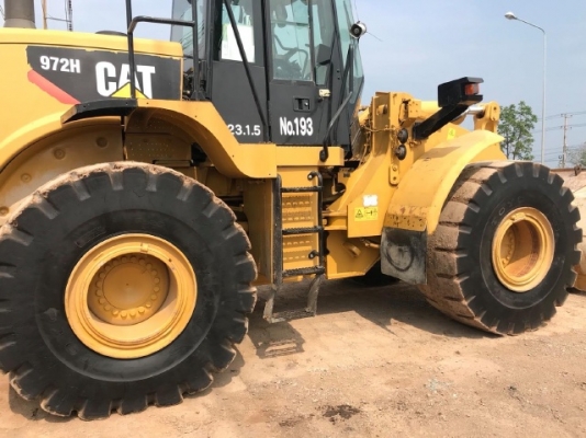 ขายรถตักล้อยาง CAT 972H ปี 2011 รถนอกนำเข้าจากญี่ปุ่น สภาพสวยพร้อมใช้งาน มีVDOการทำงานครับ ขายรถตักล้อยาง CAT 972H ปี 2011 รถนอกนำเข้าจากญี่ปุ่น สภาพสวยพร้อมใช้งาน มีVDOการทำงานครับ