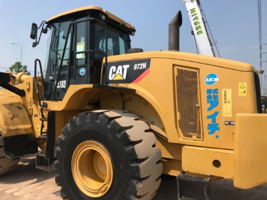 ขายรถตักล้อยาง CAT 972H ปี 2011 รถนอกนำเข้าจากญี่ปุ่น สภาพสวยพร้อมใช้งาน มีVDOการทำงานครับ ขายรถตักล้อยาง CAT 972H ปี 2011 รถนอกนำเข้าจากญี่ปุ่น สภาพสวยพร้อมใช้งาน มีVDOการทำงานครับ