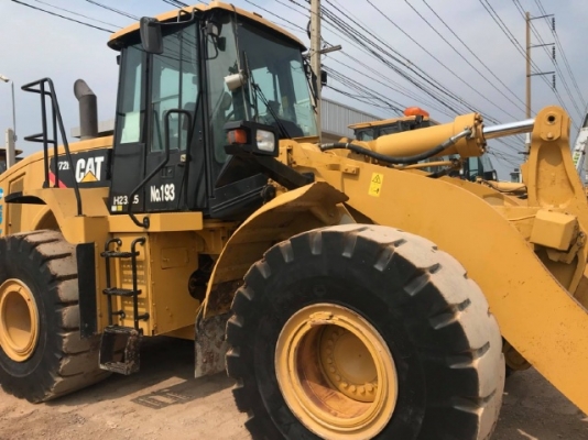 ขายรถตักล้อยาง CAT 972H ปี 2011 รถนอกนำเข้าจากญี่ปุ่น สภาพสวยพร้อมใช้งาน มีVDOการทำงานครับ ขายรถตักล้อยาง CAT 972H ปี 2011 รถนอกนำเข้าจากญี่ปุ่น สภาพสวยพร้อมใช้งาน มีVDOการทำงานครับ