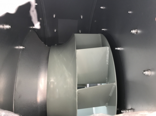 ขายพัดลมโบวเวอร์ดูด-เป่าอากาศ Kruger 2HP. 380V โครงสร้างใหญ่แข็งแรง ของใหม่เก่าเก็บ สวยมาก พร้อมใช้งาน