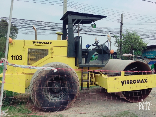 ขายรถบด10ตันวายโบแม๊กเอกเล่มทะเบียนรถสวยพร้อมใช้