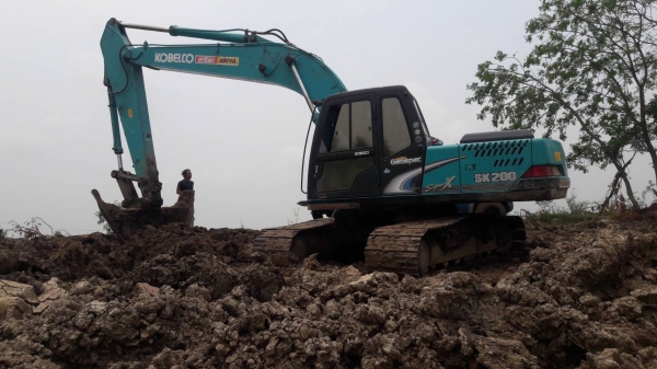 Kobelco sk200mark3 เก่านอก