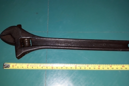 ขายประแจเลื่อนGEDORE 12" MADE IN GERMANY. งานเก่ามือสองสภาพดี ขายประแจเลื่อนGEDORE 12" MADE IN GERMANY. งานเก่ามือสองสภาพดี