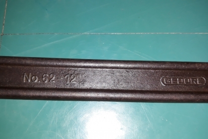 ขายประแจเลื่อนGEDORE 12" MADE IN GERMANY. งานเก่ามือสองสภาพดี ขายประแจเลื่อนGEDORE 12" MADE IN GERMANY. งานเก่ามือสองสภาพดี