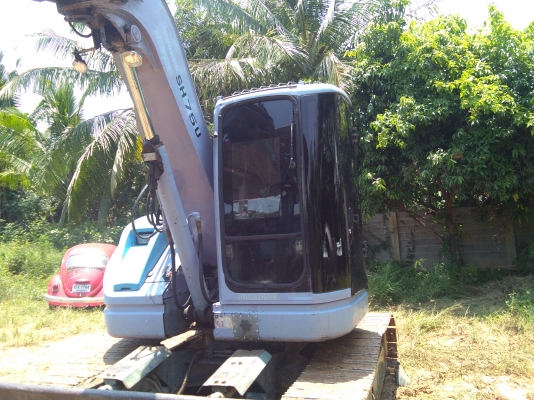 รถแมคโค sh75 บุ้งกี้ใหญ่  เทียบเท่าแมคโค120.    ราคาไม่แพง  อะไหล่มีทั่วไป.   โทรมาคุยได้คะ  ลายมาก็ได้