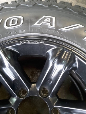 ล้อเล็บเหยี่ยว + Maxxis AT 265-70-16 ปลายปี14 สวยๆ1ชุด ล้อเล็บเหยี่ยว + Maxxis AT 265-70-16 ปลายปี14 สวยๆ1ชุด