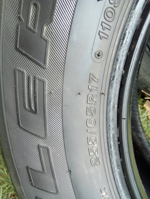 255/65R17 BRIDGESTONE DUELER H/T840 ชุด 4 เส้น โทร.081-427-3941 ไอดีไลน์ 0814273941