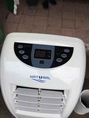 **** ขายแอร์เคลื่อนที่ Natural 9000 BTU สภาพสวย **** **** ขายแอร์เคลื่อนที่ Natural 9000 BTU สภาพสวย ****