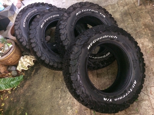 มือ2 BF Goodrich All-Terrain KO2 265 65 r17 มือ2 BF Goodrich All-Terrain KO2 265 65 r17