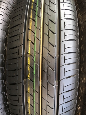 ยางใหม่ป้ายแดง 185-65-15 Bridgestone ตุ่มอลัง เส้นสีจัดๆ