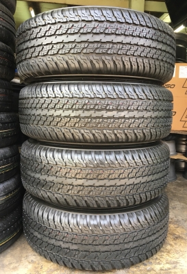 ล้อแม็กป้ายแดง Toyota Revo ขอบ17 พร้อมยางป้ายแดง Yokohama 265-65-17 ปี 18 ดอกเต็ม ตุ่มเด้งๆ