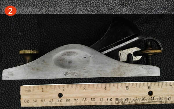 กบ Vintage adjustment of low angle block plane Stanley No.9 1/2 ปี 1904-1908 นำเข้าจากอังกฤษใช้งานได กบ Vintage adjustment of low angle block plane Stanley No.9 1/2 ปี 1904-1908 นำเข้าจากอังกฤษใช้งานได