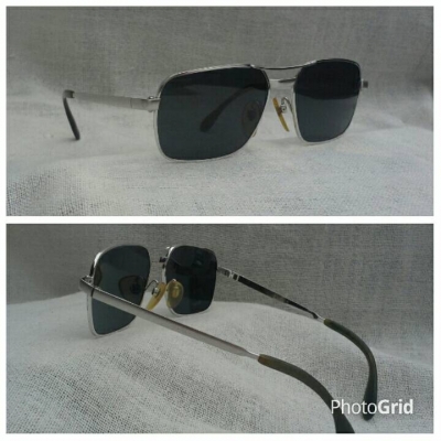 แว่นตาเทพเจ้าของชาวเยอรมัน ทองขาว (White Gold Filled) 10 K ล้ำค่า ! หายาก ! ยุค &#039;60s โมเดลสุดหล