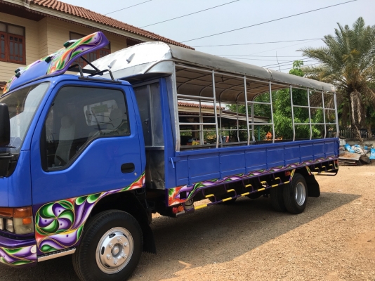 ขายรถบรรทุก 6 ล้อ NQR 150 แรง ยาว 5.50 รถบ้าน เอกสารครบพร้อมโอน
