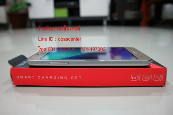 Samsung Galaxy J2 Prime สีทอง สภาพใหม่ มีที่ชาร์ท มีประกันถึง พ.ค. 61 ส่งฟรี