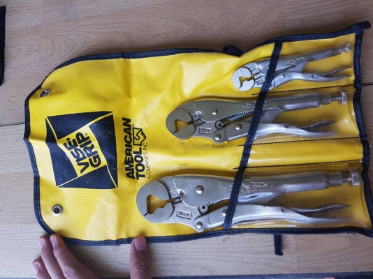 ขายชุดคีมล็อก 10LW 7LW 4LW VISE GRIP MADE IN USA.ใหม่เก่าเก็บ