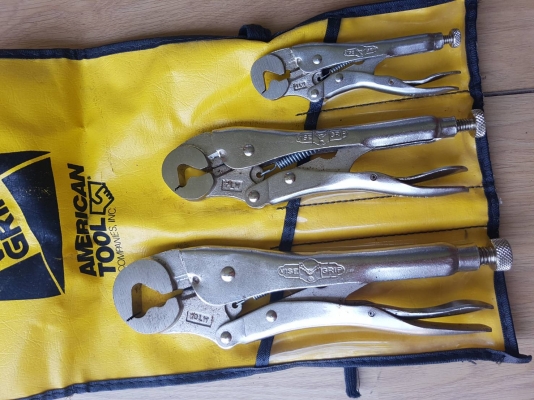 ขายชุดคีมล็อก 10LW 7LW 4LW VISE GRIP MADE IN USA.ใหม่เก่าเก็บ