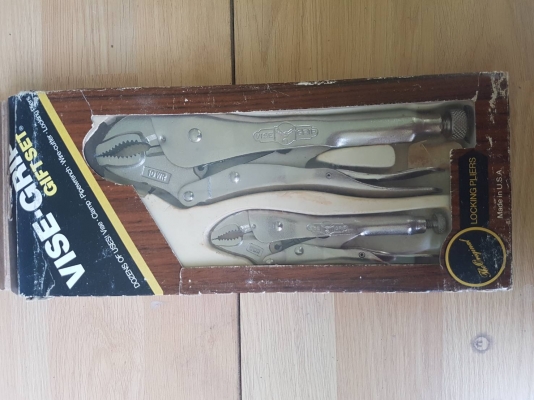 ขายคีมล็อกVISE GIRP10WR, 5WR MADE IN USA. ใหม่เก่าเก็บ ขายคีมล็อกVISE GIRP10WR, 5WR MADE IN USA. ใหม่เก่าเก็บ