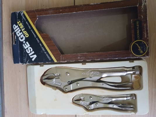 ขายคีมล็อกVISE GIRP10WR, 5WR MADE IN USA. ใหม่เก่าเก็บ