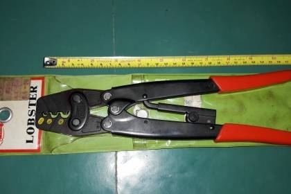 ขายคีมย้ำสายไฟตรากุ้งAK-18 5.5,8,14mm2 LOBSTER MADE IN JAPAN. ใหม่เก่าเก็บ ขายคีมย้ำสายไฟตรากุ้งAK-18 5.5,8,14mm2 LOBSTER MADE IN JAPAN. ใหม่เก่าเก็บ