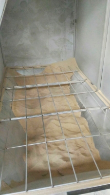 ตู้พ่นทรายงานสร้างสแตนเลสอย่างดีทั้งใบ ขนาด 150*80*180 cm. ตู้พ่นทรายงานสร้างสแตนเลสอย่างดีทั้งใบ ขนาด 150*80*180 cm.