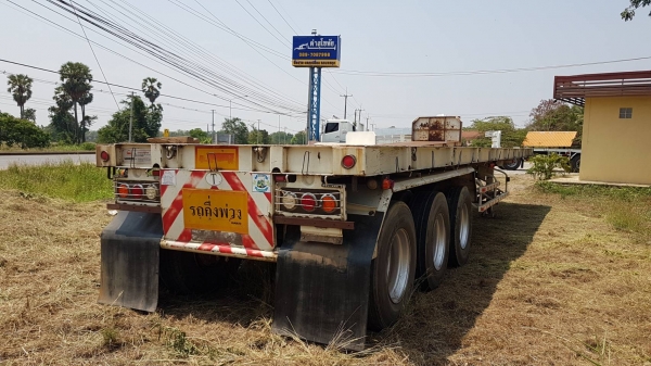 ขาย หางพื้นเรียบสามมิตรสามเพลา ปี 57 สภาพพร้อมใช้งาน เอกสารพร้อมโอน สนใจติดต่อเรา ดำสุโขทัย โทร 089-7087998,081-7855503 หรือเยี่ยมชมเว็บไซต์ได้ที่ www.dum-sukhothai.com เรายินดีต้อนรับและให้บริการค่ะ