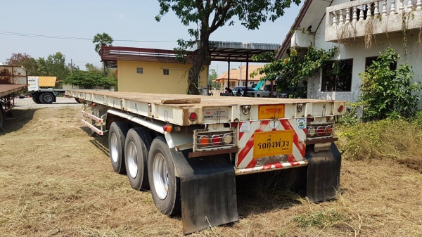 ขาย หางพื้นเรียบสามมิตรสามเพลา ปี 57 สภาพพร้อมใช้งาน เอกสารพร้อมโอน สนใจติดต่อเรา ดำสุโขทัย โทร 089-7087998,081-7855503 หรือเยี่ยมชมเว็บไซต์ได้ที่ www.dum-sukhothai.com เรายินดีต้อนรับและให้บริการค่ะ