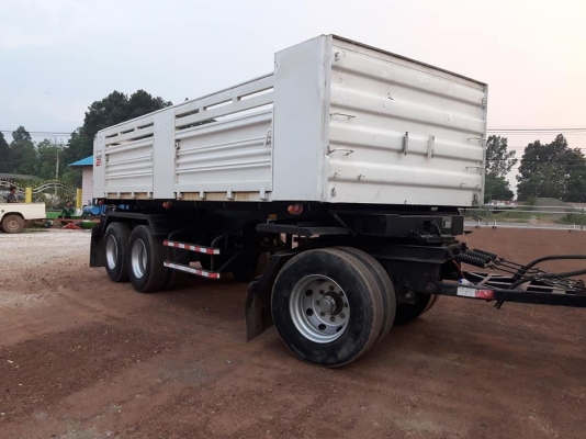 Isuzu 360 แรง ปี 58 แม่ลูกดัมพ์สามมิตร ยางเต็ม เดิมๆ ไมล์น้อย พร้อมใช้งาน