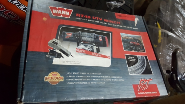 วิ้น utv atv ของใหม่ warn rt40 ของแท้  15500-