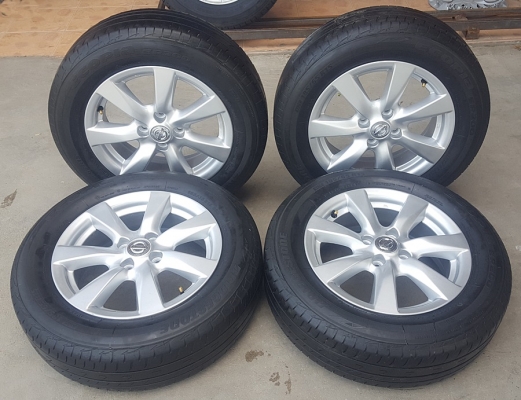ขายล้อ ALMERA ขอบ15  ยาง185/65/15 ปี 15  4 ล้อ