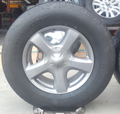 ขายล้อISUZU V Cross17สีกัล ยาง265/65/17 ปี 1616 4 ล้อ ขายล้อISUZU V Cross17สีกัล ยาง265/65/17 ปี 1616 4 ล้อ
