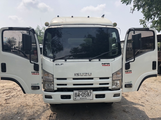 ไม่ต้องดาวน์ ออกรถได้เลย ขาย6ล้อNPR150ยูโร3ปี52 กระบะคาร์โก้ ยาว5เมตร เพลาหลังF