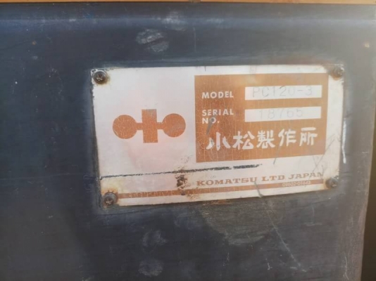 KOMATSU PC 120-3