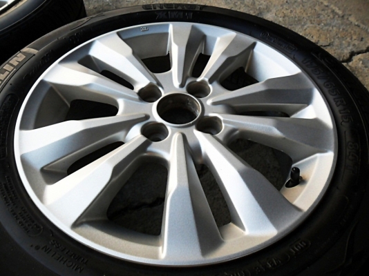 แม็กขอบ15 เอนไกแท้ 4รู100 สภาพใหม่ ยางมิชลินดอกหนา ล้อละ1125 แม็กขอบ15 เอนไกแท้ 4รู100 สภาพใหม่ ยางมิชลินดอกหนา ล้อละ1125