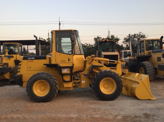 รถญี่ปุ่นเกรดA ขายถูก KOMATSU WA100-3 นำเข้าจากญี่ปุ่น โทร.090-986-2521 อ๊อบ