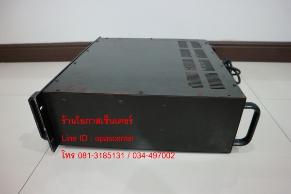 แอมป์หนักกลางแจ้ง ยี่ห้อ Narong Sound สภาพดี หนัก 37 กก. แอมป์หนักกลางแจ้ง ยี่ห้อ Narong Sound สภาพดี หนัก 37 กก.