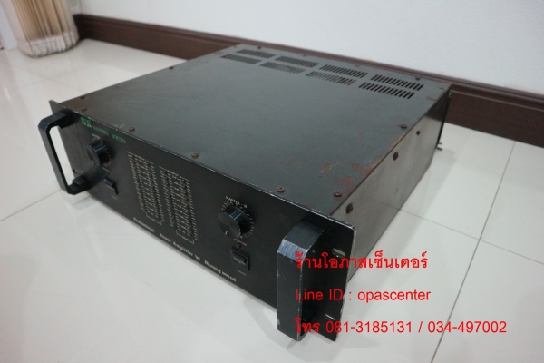 แอมป์หนักกลางแจ้ง ยี่ห้อ Narong Sound สภาพดี หนัก 37 กก. แอมป์หนักกลางแจ้ง ยี่ห้อ Narong Sound สภาพดี หนัก 37 กก.
