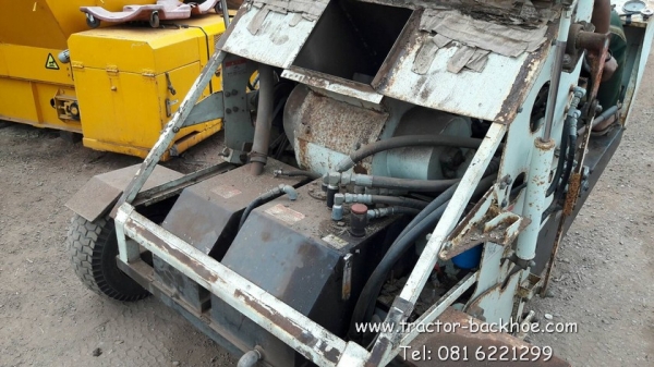 Sale ต้อนรับ สงกรานต์ครับ ขาย รถดูดฝุ่น เก่าญี่ปุ่น ยี่ห้อ HATSUTA เครื่องเบนซิน นิสสัน เก็บกวาดขยะ ใบไม้ แรงดูดดี