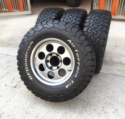 ล้อแท้ Piaa select หยดน้ำ ยางBF ko2 AllTerrain ขอบ16 สภาพใหม่มากทั้งชุด