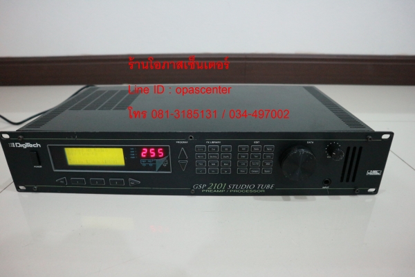 เอฟเฟ็ค rack Digitech GSP-2101 Studio Tube สภาพดี พร้อมสายไฟ