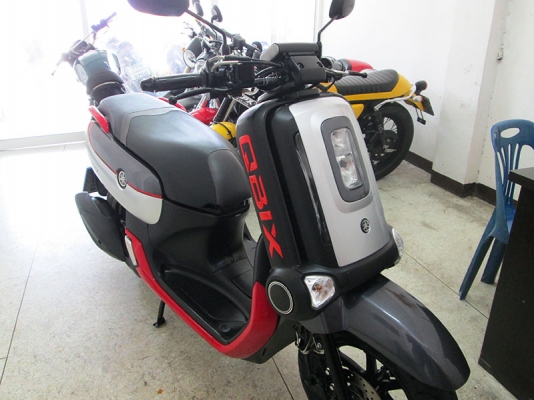 (โอนฟรี) ขาย Yamaha Qbix 125 ปี 2017 ไมล์แท้ 6505 กม รถหัวฉีดประหยัดน้ำมัน สภาพเดิมๆ