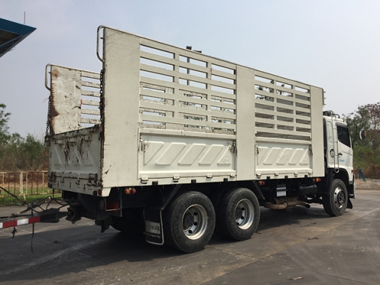 ฝากขายรถพ่วง HINO S500 344แรง ปลายปี 56 กระบะสามมิตร ไม่ดั้มพ์ ใส่ของได้ 32.7 ตัน สภาพเดิมๆ