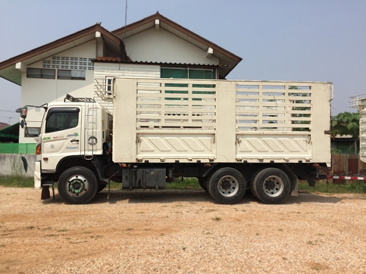 ฝากขายรถพ่วง HINO S500 344แรง ปลายปี 56 กระบะสามมิตร ไม่ดั้มพ์ ใส่ของได้ 32.7 ตัน สภาพเดิมๆ
