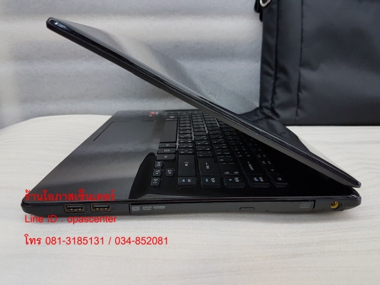โน๊ตบุ๊ค ACER E5-421G AMD A4-6210 Ram 4G HDD 500 GB มีการ์ดจอแยก
