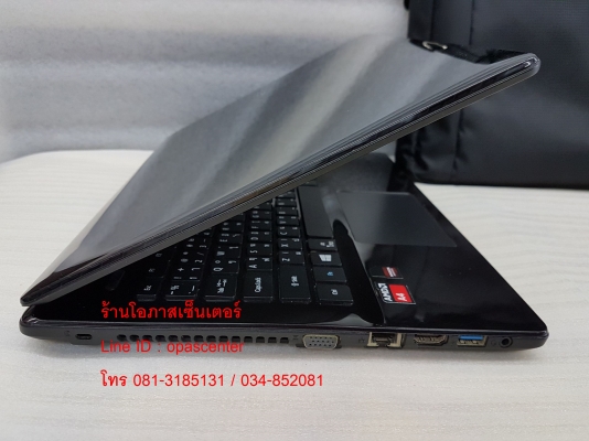 โน๊ตบุ๊ค ACER E5-421G AMD A4-6210 Ram 4G HDD 500 GB มีการ์ดจอแยก