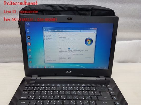 โน๊ตบุ๊ค ACER E5-421G AMD A4-6210 Ram 4G HDD 500 GB มีการ์ดจอแยก โน๊ตบุ๊ค ACER E5-421G AMD A4-6210 Ram 4G HDD 500 GB มีการ์ดจอแยก