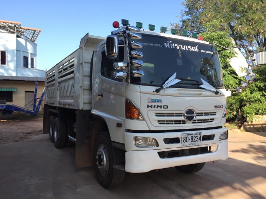 ขาย HINO 344 แรง ปี 57 รถสภาพ 80\% ใหม่ออกห้าง ไม่เคยลากพ่วง วิ่งน้อย เลขไมค์ 110000 กว่าๆ สนใจ 081-