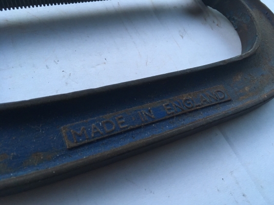 C-Clamp RECORD (Made in England) ขนาด 8"